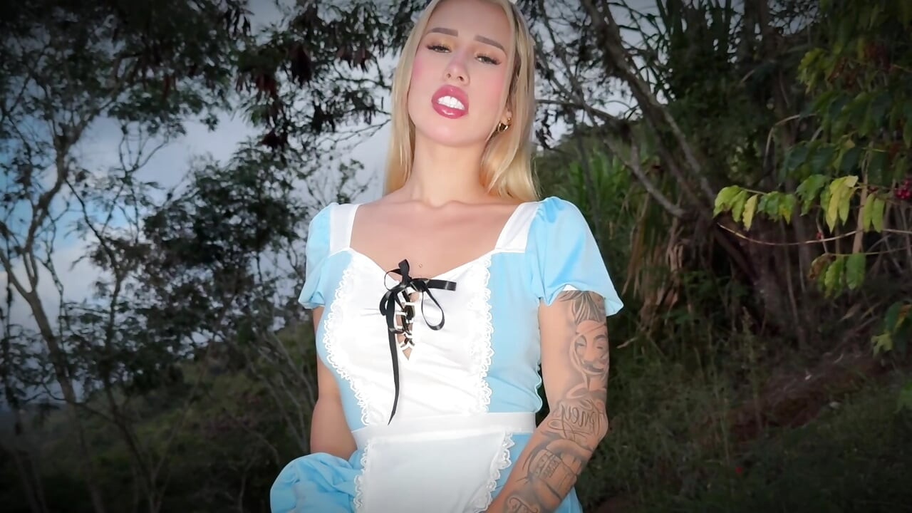 POV Beautiful Horny Cinderella Gets Fucked in the Forest