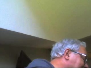 Abuelo accidente cerebrovascular en webcam