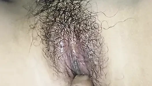 Beautiful 18-year-old hijab girl enjoys it so much that she sighs deliciously