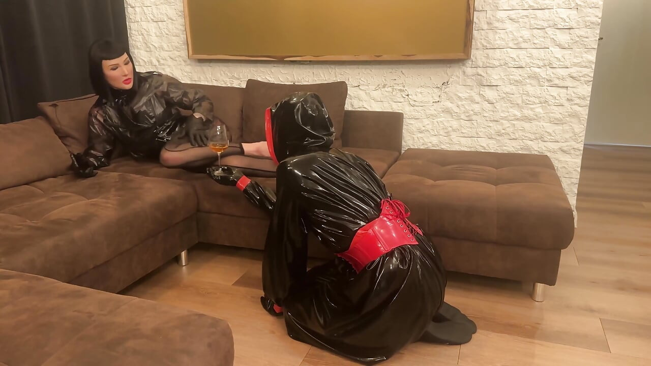Ava Fetish-art and Perv Feetwhorship, Nylon and Rubber