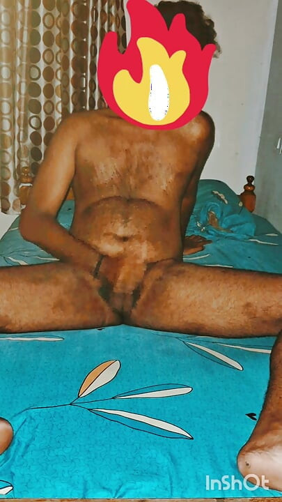Hot Mallu Boy Nude Dancing & Masturbation on Bed