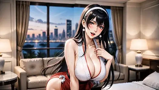 3D Chizuru Kagura Creamy Milk Leak - Busty Solo fuck