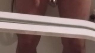 Erection from soft to hard CBT - BALLS SLAPING