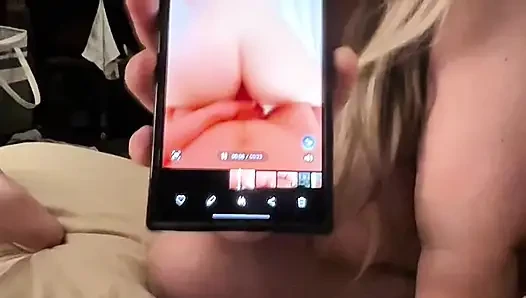 Hotwife surprises you showing their night cheating with a big dick! Small penis humiliation flat chastity cuck