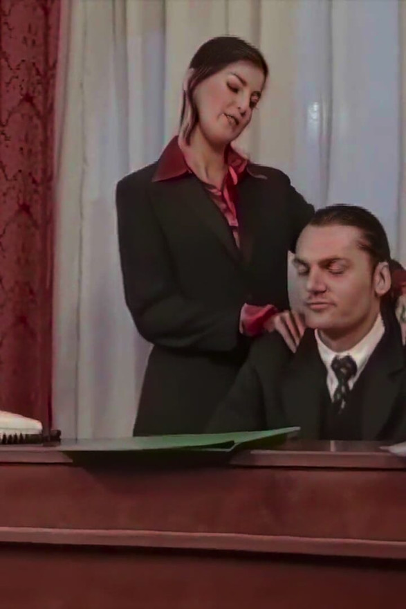 First They Talk Business Then They Fuck in the Office