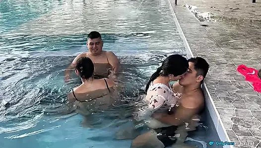 party sex pool wife swapping