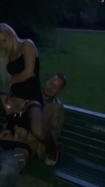 Unforgettable moment from "GERMAN TEEN ANNA GET FUCK PUBLIC IN THREESOME IN PARK"