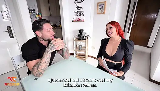 Turis Italia ngentot kontol besarku habis-habisan setelah menyelesaikan kesepakatan bisnis - andrea castro & dandy love