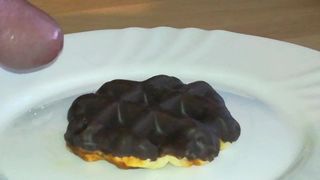 Luikse wafel met room