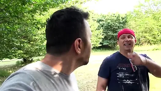 Lilly Fox Double Penetration Car Fuck Threesome