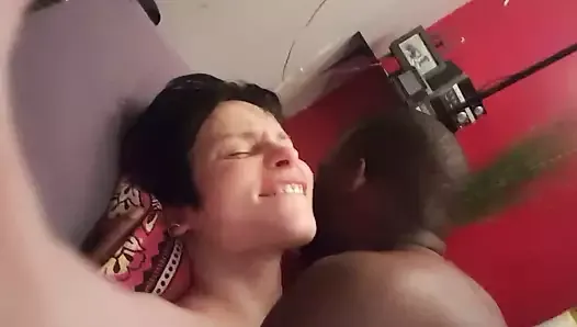 Renate taking more big black cock