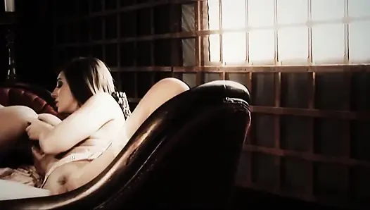 Cate Harrington тренирует опытный гейша Sasha Cane