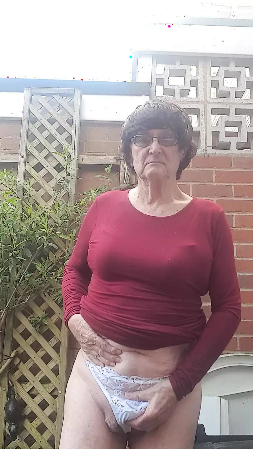 Red Dress and Underwear