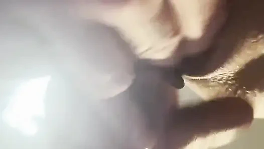 Slut Takes Repairmans Cock and He Finger Bangs Her While Husband Is Gone