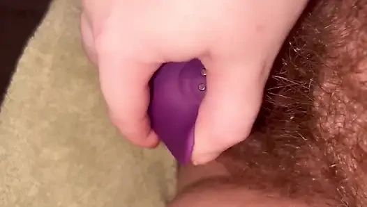 Behaarte muschi squirtet pOV