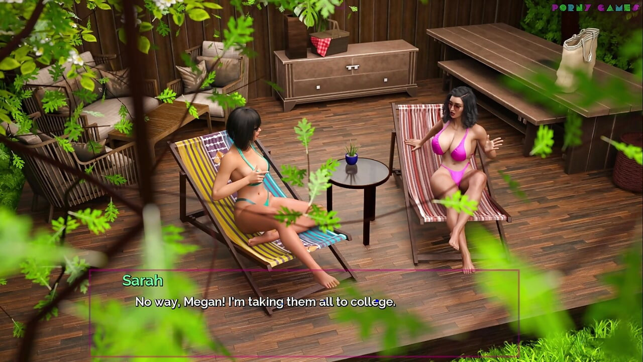 Shut up and Dance - Footjob on the Patio, Stepsis Gets Horny (ep. 11-1)