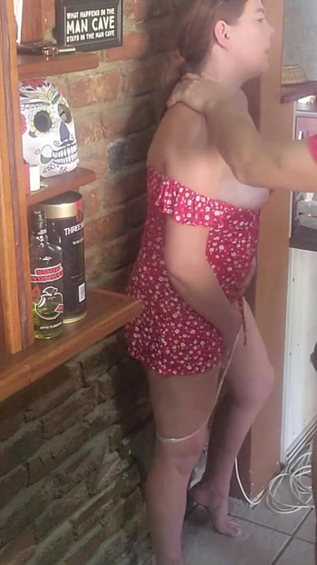 Jaw-dropping moment from "Finally fucked my stepsis ,short skirt no panties"