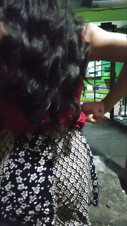 Miniskirt on the Street