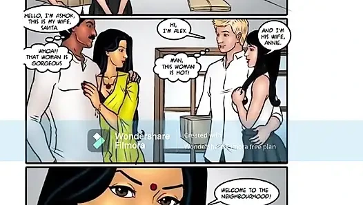 Savita bhabhi aur annie ki gaand faad chudai.