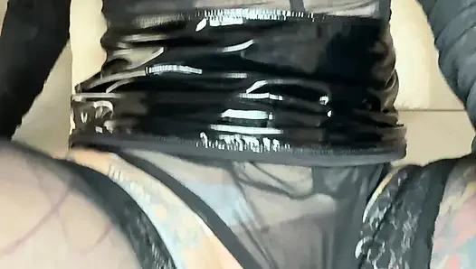She doesn't let him go! That's why he fucks StiefMUTTI in the ass.