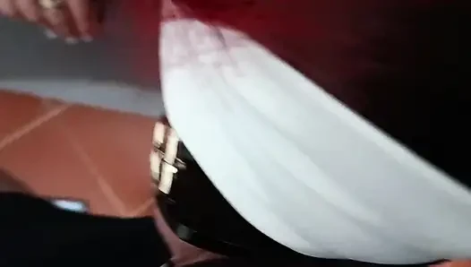 MILF POV-Blowjob und Spermalecken