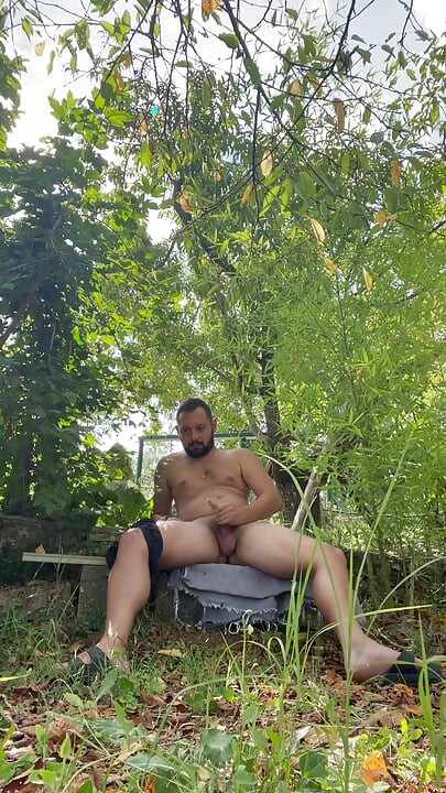 Boy in the woods