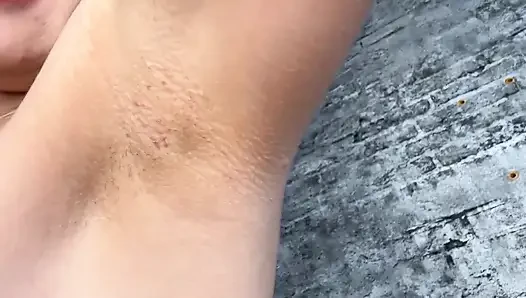 Look How Hairy This Mistress Is and Wants to Sit on Your Fac