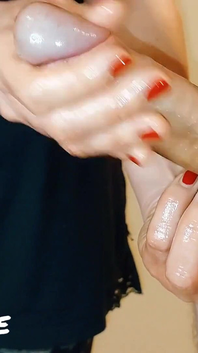 Stunning moment from "Rudolph Gets His Nose Polished! A Slow Christmas Handjob (Milking-time)"