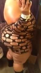 Black BBW Sexy Outfit