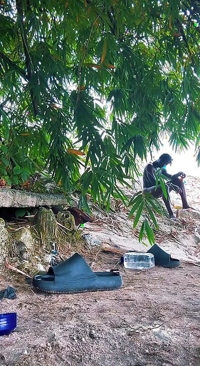 Under the Tree.. at the Road Having Sex