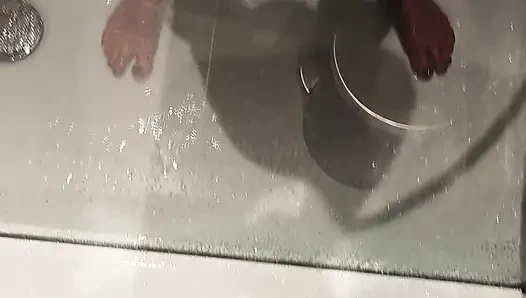 Still horny after fucking in the hotel