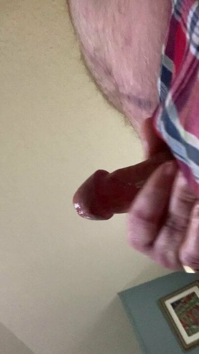 Stroking in the kitchen 1