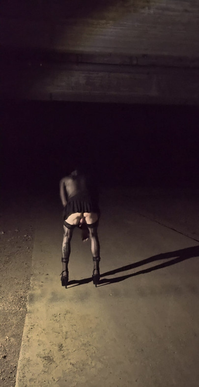 Passeio sexy ao ar livre