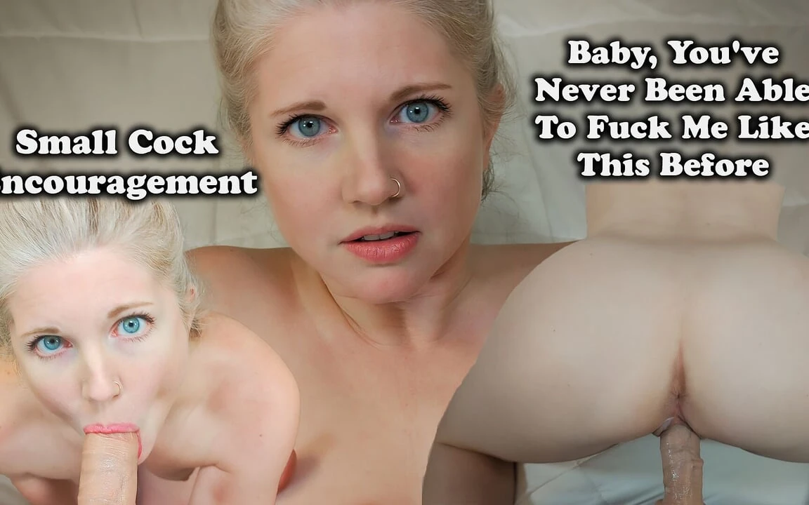 Fuck Me with This Nice Big Dildo - Small Penis Encouragement
