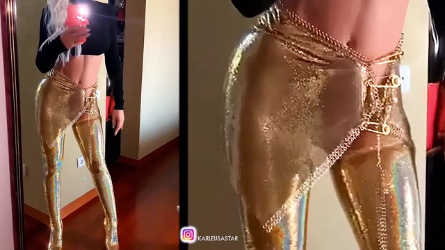 Karleusa Full HD - Erotic - No pants - Catwalk