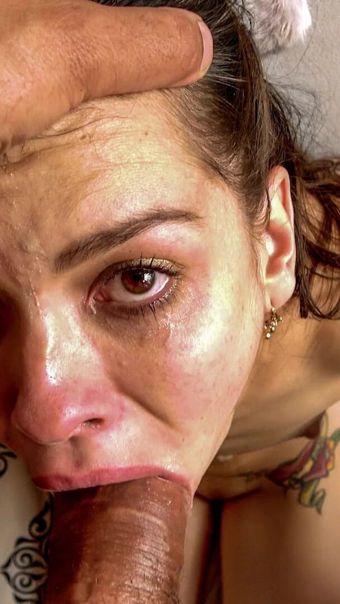 Petite 18yo Latina Cutie ROUGH FACE FUCKED By Massive Cock POV Close-Up | Clip 3