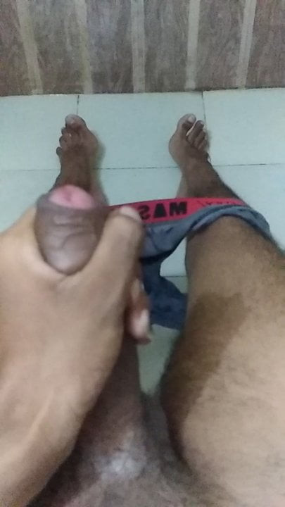 Flying cumshot