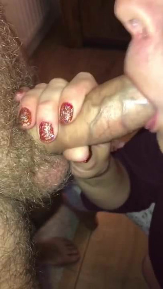 Wife sucking cock