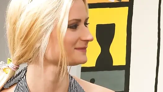 Büyük memeli ham sarışınlar sahne 1_blonde hatun erkeklerin üzerine boşalmasına bayılıyor