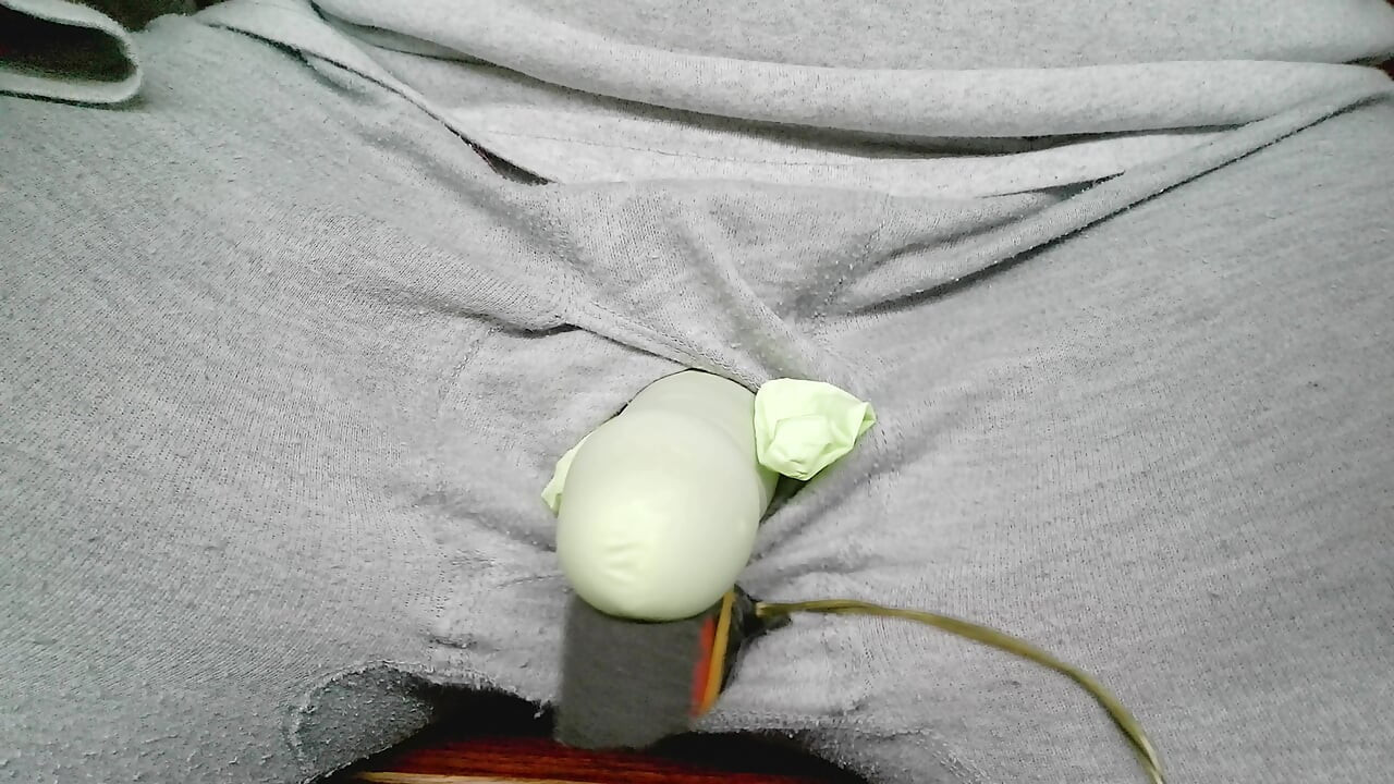 Multiple orgasms while wearing latex gloves