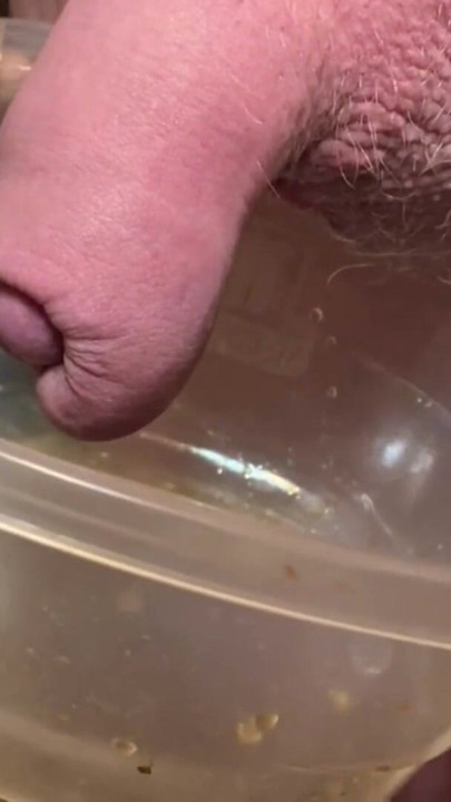 Pissing thru foreskin. Ultimate uncut cock peeing compilation. | Clip 1
