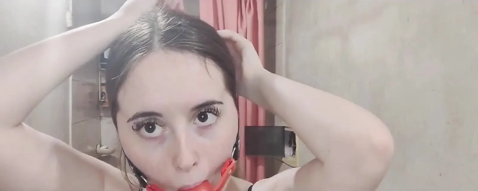 Ball Gagged New Toy