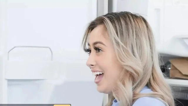 Chloe Surreal Is Tired Of Her Relationship, Luckily She Finds Two Swinging Cocks Waiting To Fuck Her - BRAZZERS