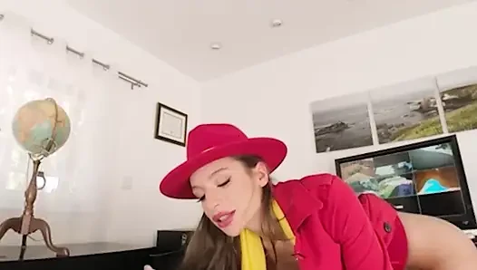 Vrcosplayx april olsen carmen sandiego olarak her zaman kötü bir kız olmuştur ama şimdi kontrol sende bölüm 2