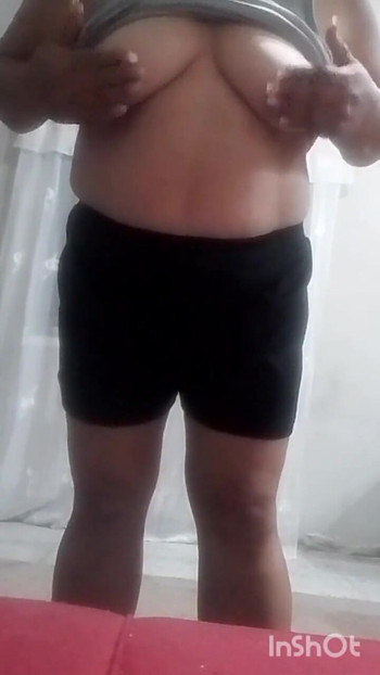 Powerful moment from "I send a hot video to my lover behind my cuckold husband's back"