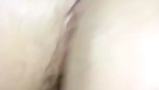 Трахаю мою толстую задницу!