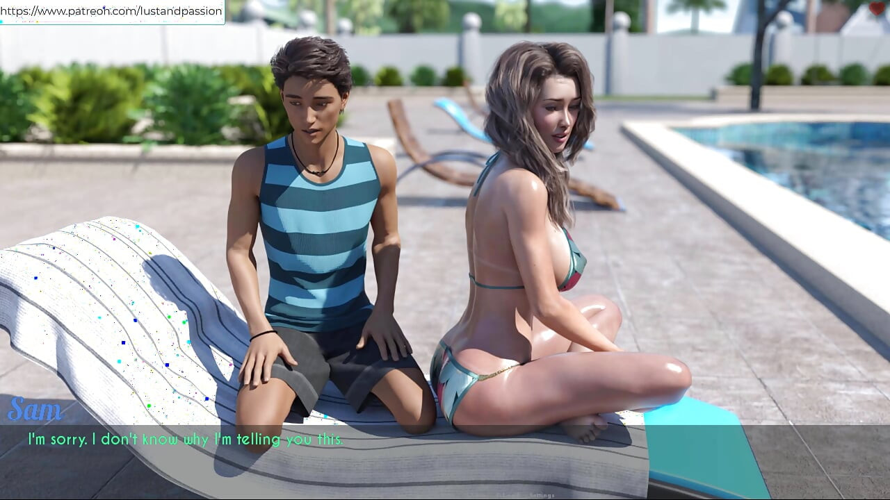 AWAM - Sam massage lotion on Sophia back