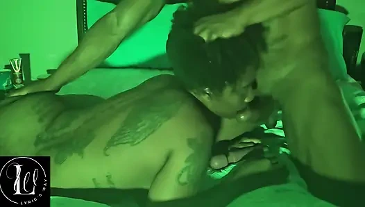 Ebony Couple Sex Tape MILF BBC