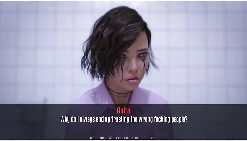 Anita's Internship - Gameplay - Roleplay - Petite Teen Pissing and Gives Blowjob and Fucks at Gloryhole