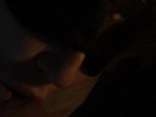 My French SlutWife suck me and talk in darkness